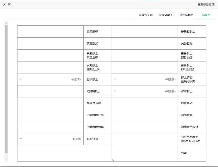 安置房网签备案系统项目证件管理模块